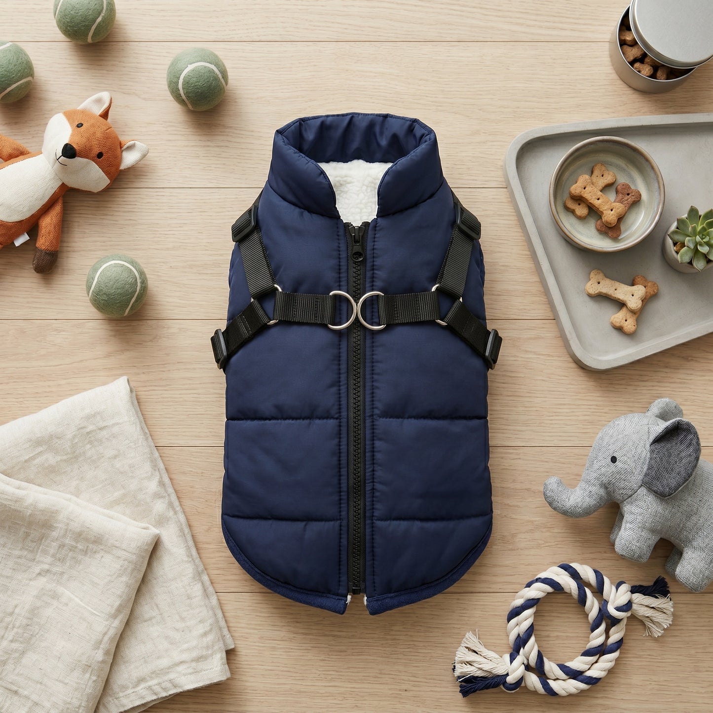 Warm Fleece Dog Coat