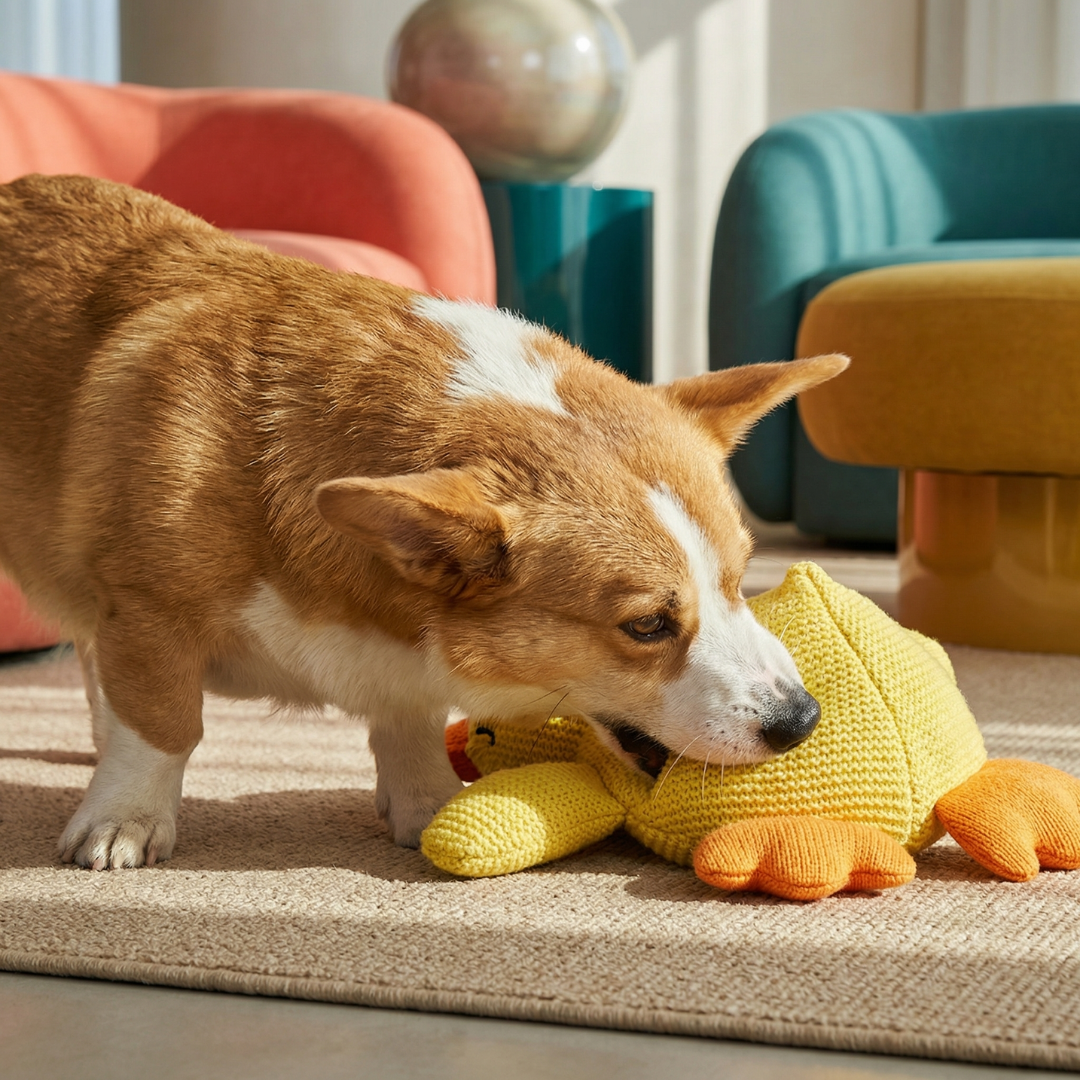 Quack Chew Durable Duck Dog Toy