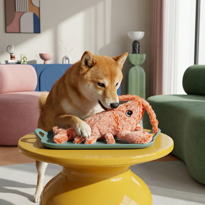 Chewy Lobster Interactive Dog Toy