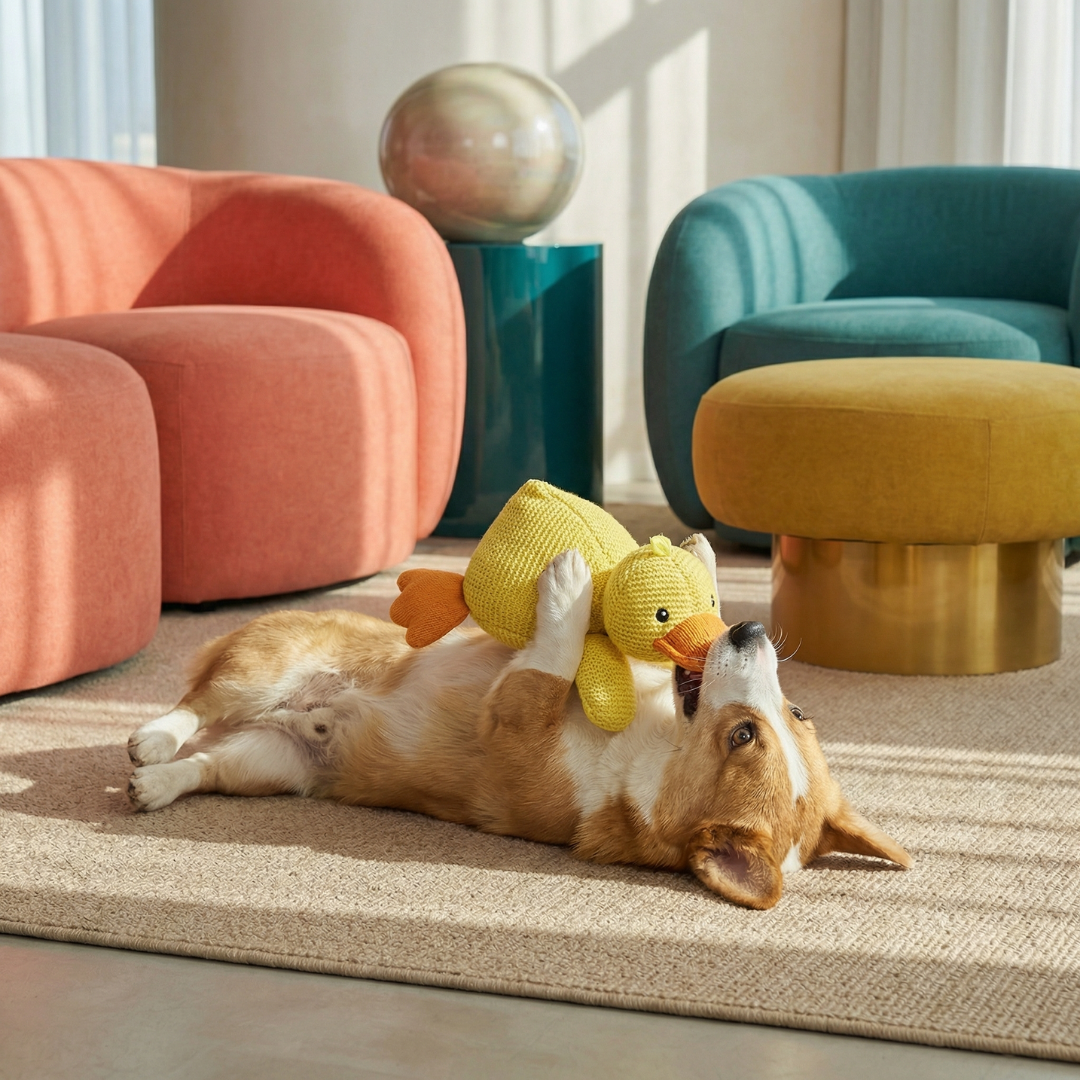 Quack Chew Durable Duck Dog Toy