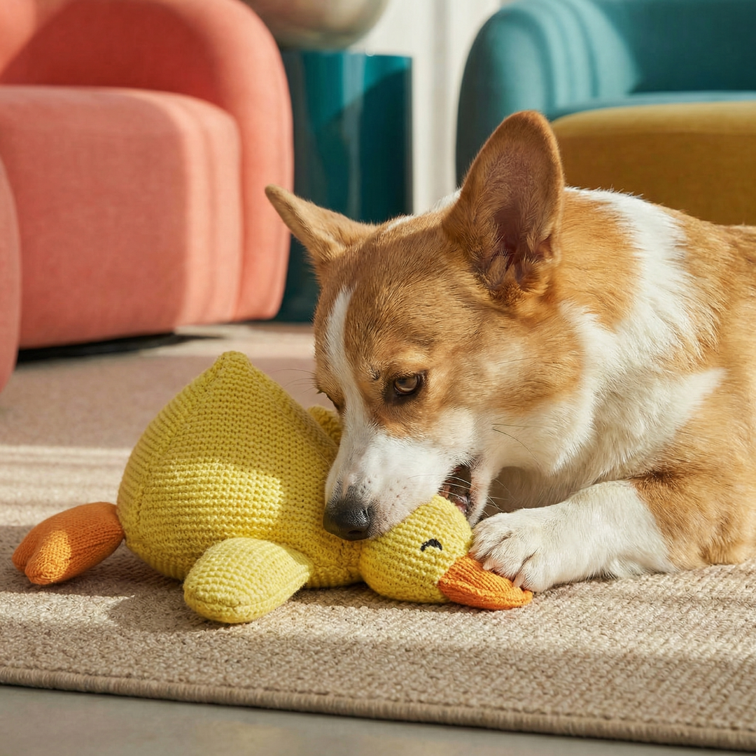 Quack Chew Durable Duck Dog Toy