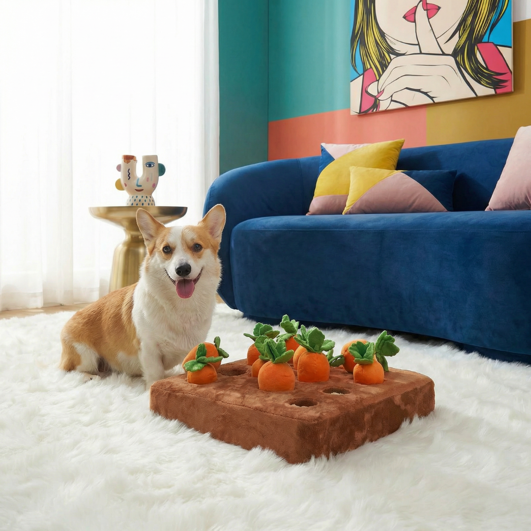Carrot Farm Snuffle Mat Dog Toy