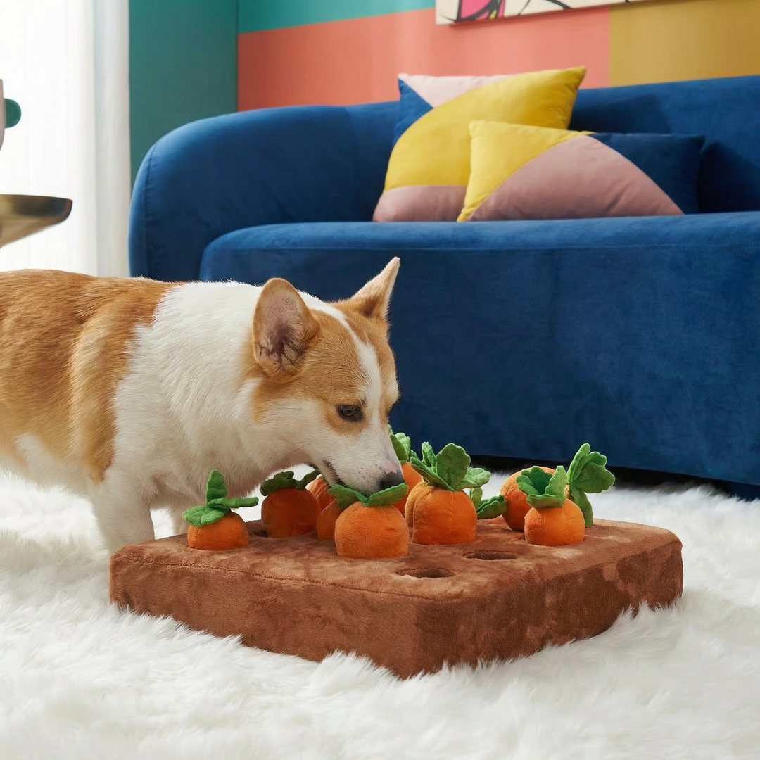 Carrot Farm Snuffle Mat Dog Toy