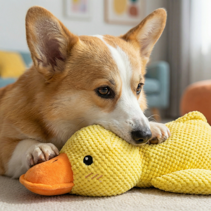 Quack Chew Durable Duck Dog Toy