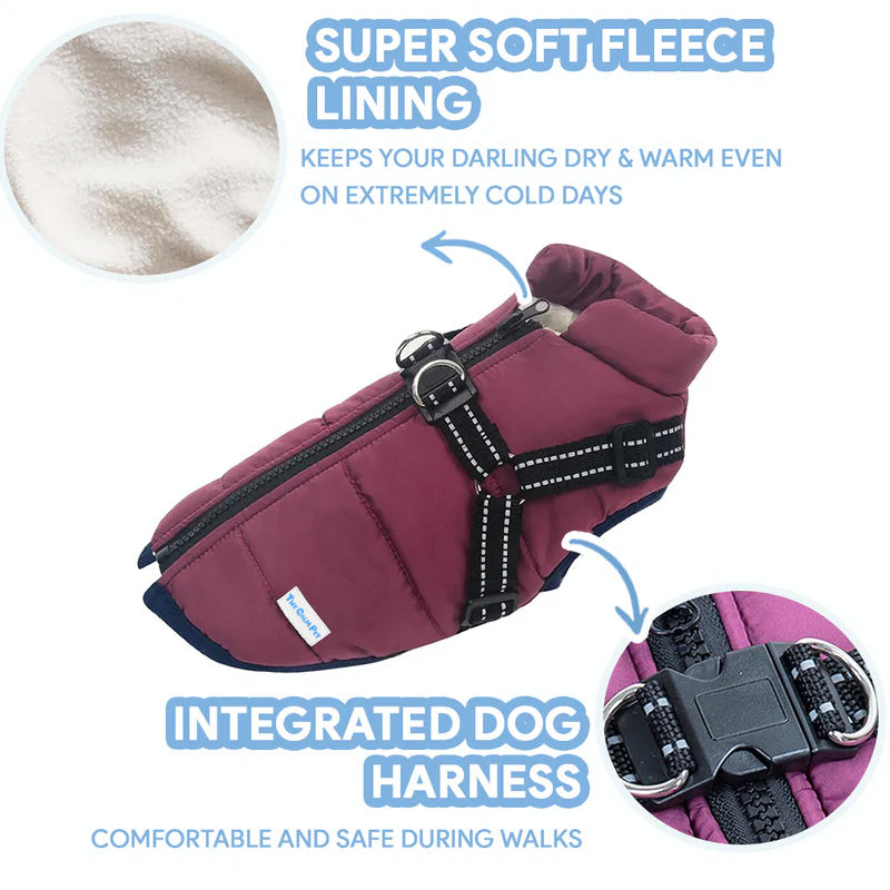 Warm Fleece Dog Coat