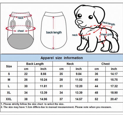 Warm Fleece Dog Coat